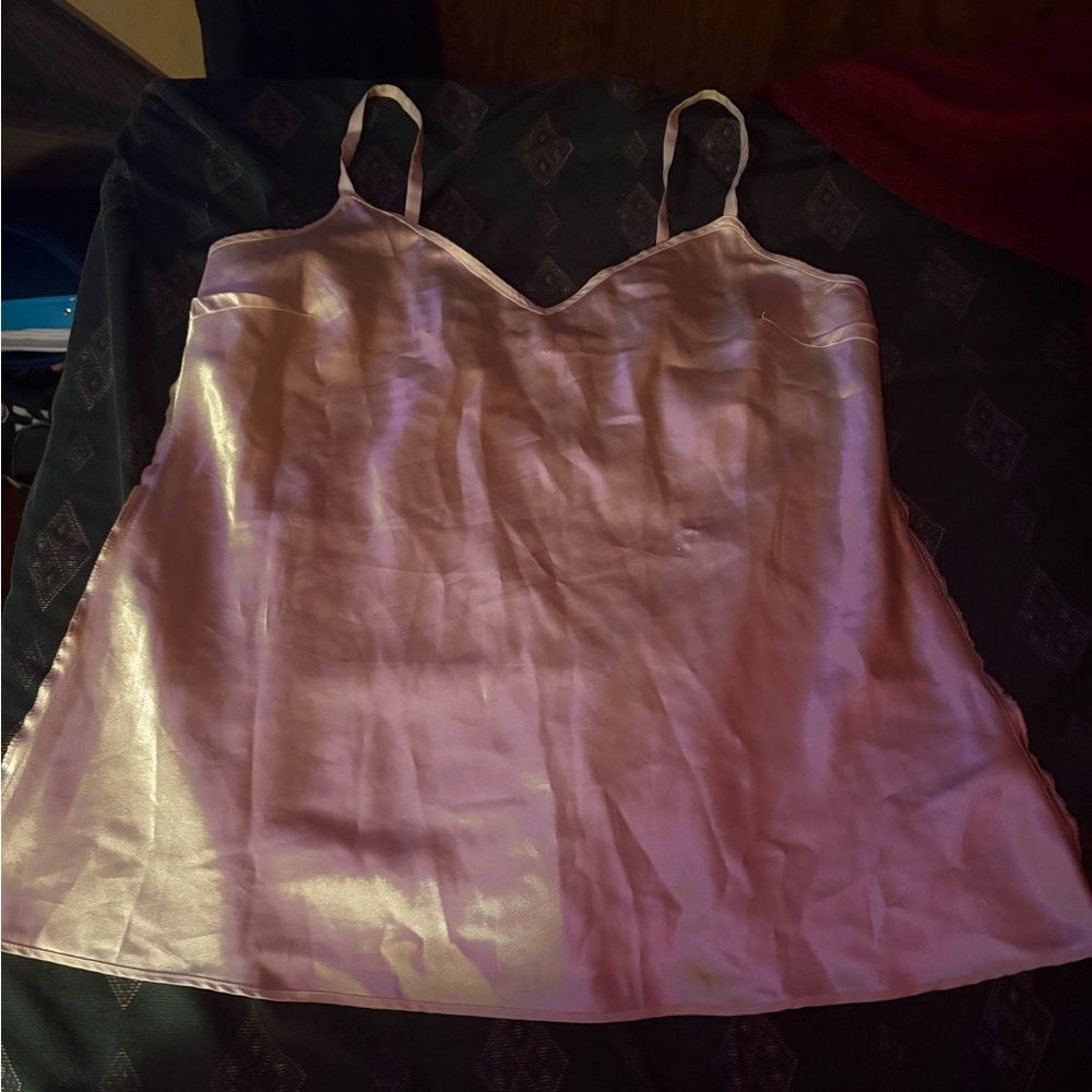 Silky Pink Camisole Top